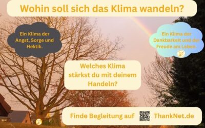 Wohin soll sich das Klima wandeln?